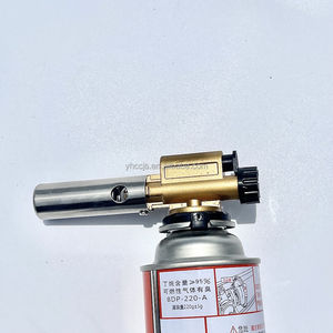 <span class=keywords><strong>Pistola</strong></span> de mechero de gas, <span class=keywords><strong>9mm</strong></span>, cuerpo de metal, antorcha, encendedor para acampar al aire libre, Picnic, barbacoa, soldadura de cocina - Product Image 1