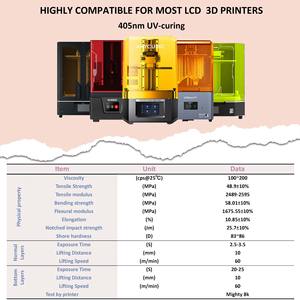 [เราจัดส่งฟรี] มาการูนจากแอนิคคูน405nm ผิวด้านเนื้อเรซินความหนืดต่ำเหมาะสำหรับ elegoo anycubic - Product Image 6