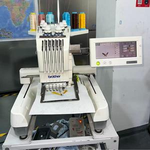 Máquina de Bordar <span class=keywords><strong>Usada</strong></span> Brothers de 20*30cm, de Una Cabeza, Seis Agujas, Marco Pequeño - Product Image 3