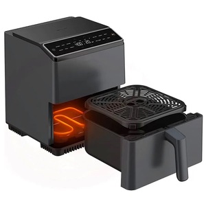 Friggitrice ad Aria Elettrica <span class=keywords><strong>XL</strong></span> 8L 2200W con Finestra in Vetro, Doppio Elemento Riscaldante, Controllo Digitale, per Uso Domestico - Product Image 4
