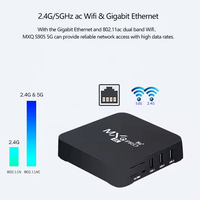 Mxq PRO TV Box Amlogic S905 1GB/8GB 1000m LAN 2.4G/5g WiFi Bt4.0 Uhd 4k Kodi 16.0 Smart TV Box Mxq PRO