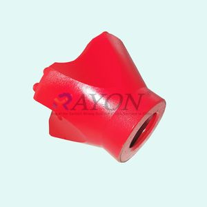 מקדח כפתורים מחודד מקרביד T76 R32, בעל תקן ISO 9001, לקידוח עצמי של עוגנים לתמיכה בסלעים במנהרות - Product Image 3