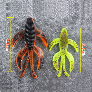 <span class=keywords><strong>Leurre</strong></span> de pêche souple en PVC en forme de crevette robot, 5,5 cm et 7,5 cm - Product Image 2