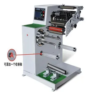 YFX-320mm 200M/Menit Kertas Label Menara Menggorok Roll Cutting Rewinding Mesin untuk Dijual