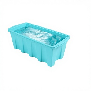 Grands moules à glaçons pour le bain et l'extérieur, réutilisables, lavables au lave-vaisselle, longue durée de vie, pratiques à utiliser, excellent effet de refroidissement - Product Image 1