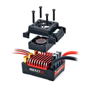 Rocket V2 impermeable sin escobillas 45A 60A <span class=keywords><strong>80A</strong></span> 100A 120A 150A <span class=keywords><strong>ESC</strong></span> para 3650 Motor 1/8 1/10 piezas de coche RC - Product Image 3