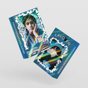 KPOP 124 unids/caja <span class=keywords><strong>Bangtan</strong></span> Boys V <span class=keywords><strong>Taehyung</strong></span> Laser Photocard Lomo Card Photo Card - Product Image 3