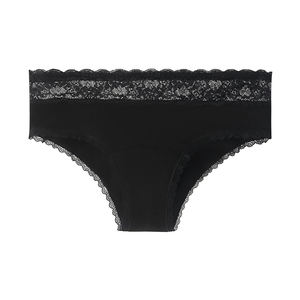 OEM/ODM Bragas mutandine mestruali biancheria intima a tenuta stagna 4 strati a vita bassa in pizzo comode donne cotone mutandine d'epoca - Product Image 1