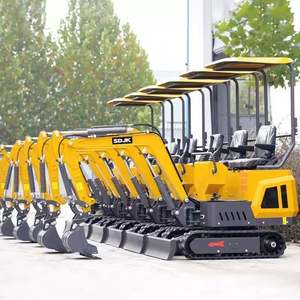 Mini-excavatrice avec marteau, pièces d'excavatrice Shantui, mini-excavatrice diesel de 2 tonnes - Product Image 6