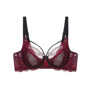 Ensemble de soutien-gorge de sport pour femme, sexy, sans bretelles, sans armatures, sans couture, respirant, bonnet complet, coupe ajustée, en spandex/nylon, string, mode estivale - Product Image 5