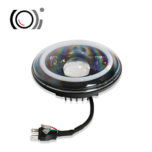 Haute qualité 12V 60W 7 pouces <span class=keywords><strong>phare</strong></span> <span class=keywords><strong>rond</strong></span> 7 "LED lumière de travail pour voitures et motos - Product Image 3
