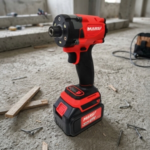 MARS Electric Goddess Industrial, <span class=keywords><strong>visseuse</strong></span> à chocs sans fil <span class=keywords><strong>18V</strong></span> avec batterie, 3 LED, moteur sans balais, couple de 220 Nm, garantie 1 an - Product Image 4