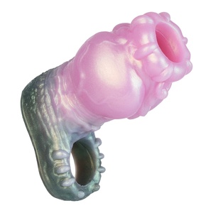 Funda de silicona suave para pene, extensor de pene, funda engrosadora de pene, extensor de pene masculino, juguetes sexuales para adultos al por mayor - Product Image 2