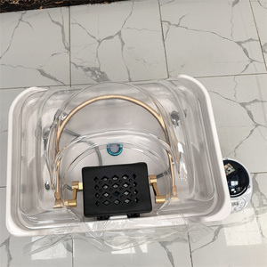 Vente en gros d'équipement de salon de spa portable à tête mobile <span class=keywords><strong>Lavabo</strong></span> pour tête d'évier <span class=keywords><strong>Lavabo</strong></span> pour coiffeurs <span class=keywords><strong>Lavabo</strong></span> à shampoing avec tête de spa - Product Image 5
