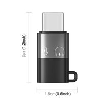 Adaptor OTG Hot-8 Pin ke USB-C / Type-C untuk Ponsel (Tidak Berlaku untuk Seri Ponsel 16)
