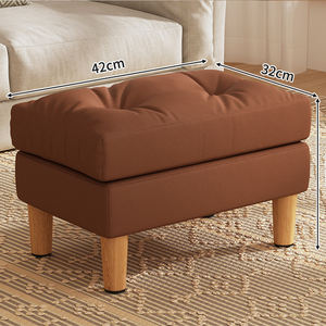 Taburete <span class=keywords><strong>Plegable</strong></span> de Madera Maciza para Cambiar Zapatos, Diseño Moderno y Minimalista, para el Hogar, Dormitorio, Escuela, <span class=keywords><strong>Reposapiés</strong></span>, Soporte para Pies - Product Image 5