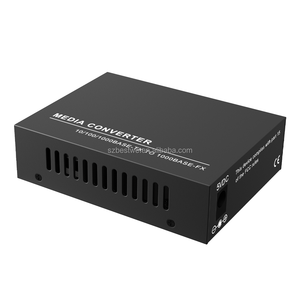 ตัวแปลงไฟเบอร์กิกะบิตอีเธอร์เน็ตจากซัพพลายเออร์จีน ความเร็ว 1000Mbps แบบ Single Mode Simplex SC 1GE RJ45 Media Converter - Product Image 2