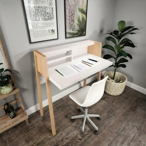 Máy tính bằng gỗ viết bàn cho nhà và văn phòng sử dụng - Product Image 3