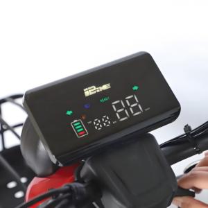 รถสามล้อไฟฟ้าขนาดเล็กแบบเปิดด้านบน600W 48V พร้อมล้อ3ล้อสำหรับการเดินทางในเมืองหรือพักผ่อนยานพาหนะไฟฟ้าอเนกประสงค์