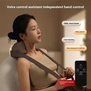 Masajeador Inalámbrico para Cuello y Hombros PAKISS OEM ODM, 6 Nodos de Amasamiento, 4 Modos, 3 Niveles, Control Remoto por Voz, Función de Calor, Uso Doméstico - Product Image 6