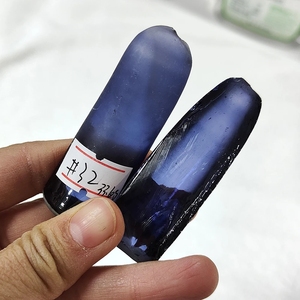 Chất lượng cao phòng thí nghiệm createdblue Sapphire vật liệu thô tổng hợp Corundum đá quý đá thô - Product Image 4