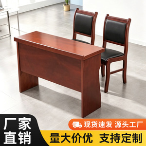 Ensemble table et chaises de conférence Hongxiang 120 cm pour 2-3 personnes, usage bureau et formation, peinture à base d'eau - Product Image 5