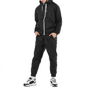 ชุดวอร์มกีฬาคุณภาพสูง ระบายอากาศได้ดี ดีไซน์เองได้ แจ็คเก็ตกันน้ำ พร้อมกางเกงเข้าชุด สำหรับวิ่งและฝึกซ้อม - Product Image 1