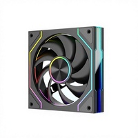 Ventilateur de Boîtier d'Ordinateur Infinite Lens Prism 9PRO ARGB avec Synchronisation Lumineuse, Contrôle Intelligent de la Température PWM, Roulement Fluide, 50000 Heures