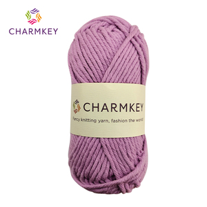 Chunky 10 plis pur 100% coton peigné à la main fil à tricoter fil de coton bio pour sac au Crochet gants tricotés tricot bébé Cardigan - Product Image 1