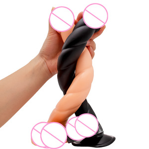 Plug anal extra-long à billes, gode fileté, bande anale, fouet anal à roulettes pour masturbation masculine gay - Product Image 1