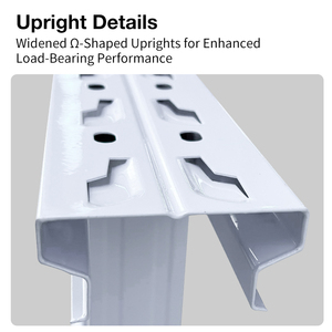 200kg di scaffalature per stoccaggio scaffale ripiano per Garage ripiani in metallo verniciato a polvere sistema di scaffalature magazzino - Product Image 4