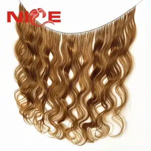 Weft Extensions Machine For Extension Human The Double Method I Tip Keratin Bond H6 Invisible Hole No Wavy Israel Feather Hair
