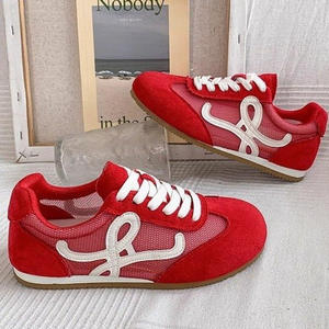 NOVEDAD DE VERANO 2025, zapatos deportivos de malla Dexun para mujer de estilo novedoso, Retro, amarillo, ligero, informal, transpirable, hecho de materias primas de Bambú - Product Image 5