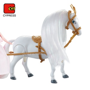 Jouet Enfant Battery Operated Princess <strong>Carriage</strong> <strong>Toy</strong> Doll <strong>Horse</strong> <strong>Carriage</strong> <strong>Toys</strong> With Sound <strong>and</strong> Light - Product Image 5