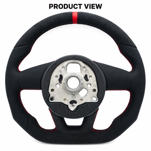 Volant B9 en polyuréthane (PU) pour Audi A4 – Remplacement personnalisé en gros pour ateliers professionnels et commandes de distributeurs - Product Image 2