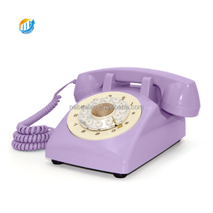 Téléphone fixe antique de style ancien, téléphone filaire vintage européen, choix privilégiés pour la maison, le bureau ou l'hôtel - Product Image 4