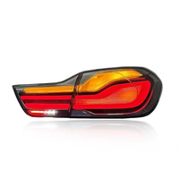 Feux arrière LED SJC Auto Car Accessories pour BMW Série 4 F32 F36 F82 12-18, feux stop, clignotants, lampes modifiées LCI transparentes
