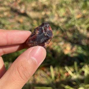 Оптовая продажа, лечебные кристаллы, драгоценный камень, оранжевый гранат, необработанный камень для фэншуй - Product Image 5