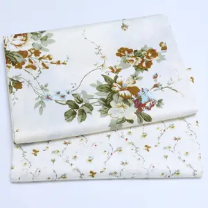 Cotone foglio di copertina trapunta Twill Coreano tessuto stampato piccolo fiore spezzato 1.6m larghezza del tessuto di cotone puro