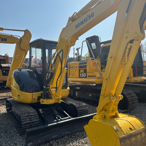 Mini-excavatrice Komatsu PC55MR d'occasion à prix abordable, 5 tonnes, d'occasion, prix d'occasion avec des performances de première classe - Product Image 3