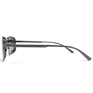 Bán Buôn Biểu Tượng Tùy Chỉnh Kính Mát Thiết Kế Phân Cực Unisex Khung Kim Loại Kính Râm Vuông Nam Nữ - Product Image 4