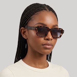<b>Sunglasses</b> <b>Square</b> <b>Frame</b> Women PC UV400 Anti Blue Light Outings Cycling Driving - Product Image 2