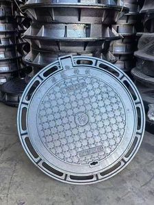 Hà Bắc Maxin OEM & ODM hình chữ nhật dễ uốn sắt Vòng gang manhole Bìa - Product Image 5