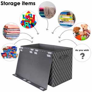 Large Capacity Toy Chest <b>Box</b> <b>with</b> <b>Lid</b> Foldable Toys <b>Storage</b> Containers Toy <b>Storage</b> Organizer Kids for Living Room - Product Image 6