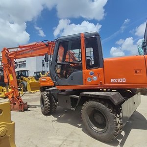 รถขุดฮิตาชิ EX 100 ปี 2023 ใช้งานน้อย เครื่องยนต์ 10 ตัน ความจุบุ้งกี๋ 0.45 ลูกบาศก์เมตร เหมาะสำหรับงานก่อสร้าง ขุดดิน เคลื่อนย้ายดิน - Product Image 3