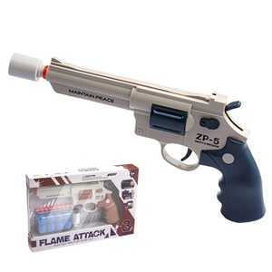 Pistola de Juguete Manual de Aire Comprimido EPT Flame Attack, Juego de Pistola de Dardos de Espuma Segura con Munición para Niños de <span class=keywords><strong>6</strong></span> Años en Adelante - Product Image 1