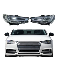 Ensemble de phares avec diode électroluminescente de haute qualité 2017-2019 pour Audi A4 A4L B8 B9 B10 Système d'éclairage automobile