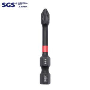 Source usine extrémité unique <span class=keywords><strong>Mizi</strong></span> 25-100mm S2 matériel 10 pièces boîtier en phosphate noir de haute qualité pz2 embouts de tournevis à percussion - Product Image 2