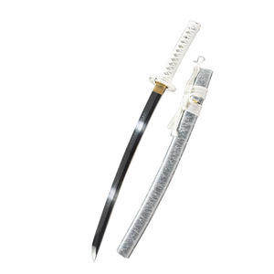 Coltelli da allenamento Longquan forgiati a mano, stile Guerriero, 78CM, Drago Bianco, Wakizashi, temperatura a umido, acciaio T10, accessorio cosplay, regalo da uomo - Product Image 5