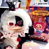 Authentique TimeShare Cino Dreamland Circus Series Peluches Toys Blind Box Cute Lovely Vinyl Dolls Halloween Best Gift